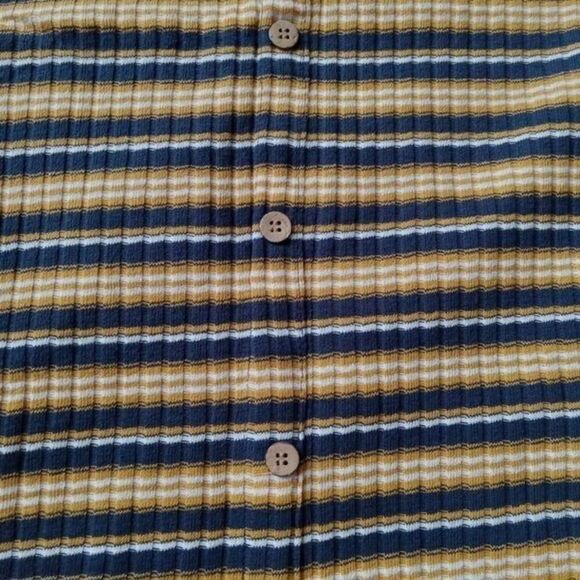 Rue21 Plus Size Striped Ribbed Knit Pull On Knee Length Pencil Skirt Women's 4X - Picture 9 of 12